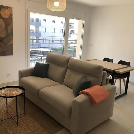 公寓 Appartement T2 46 M2 O'Lac Proche Du Lac 1 Chambre Parking Terrasse 艾克斯莱班