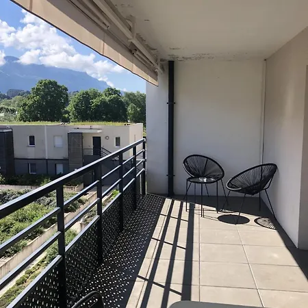 Appartement T2 46 M2 O'Lac Proche Du Lac 1 Chambre Parking Terrasse * 艾克斯莱班